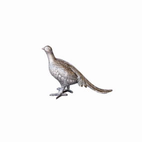 Silver pheasant 21X28cm decorative home ornament