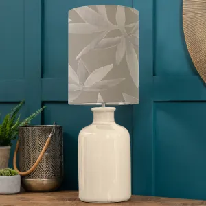 Silverwood Anna & Elspeth Complete Table Lamp Cream/Snow modern fashion rug  