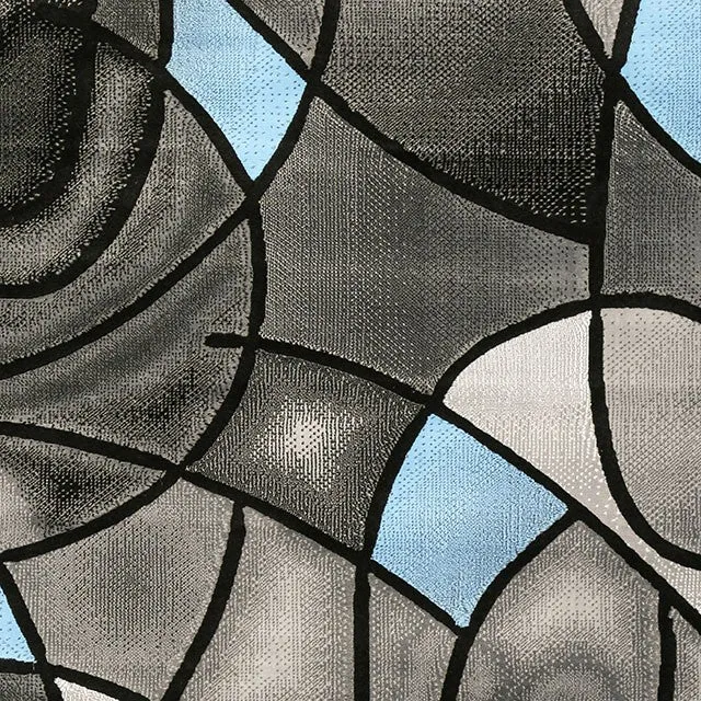 Sivas Charcoal Blue 8' X 10' Area Rug neutral everyday carpet