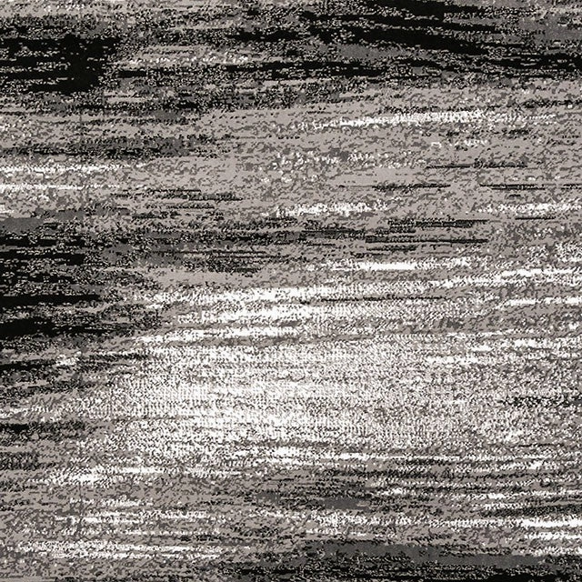 Sivas Gray/Black 8' X 10' Area Rug neutral everyday carpet
