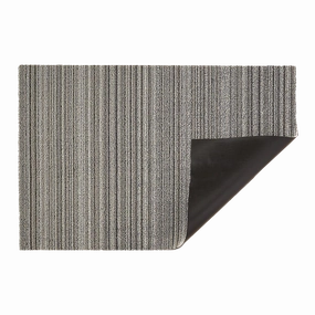 Skinny Stripe Shag Door Mat creative interior decor