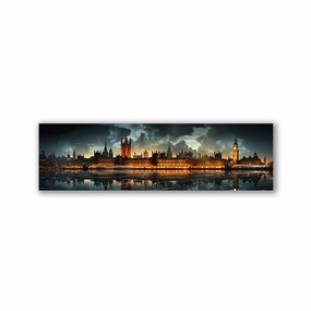 Skyline London by Catill framed mural artwork