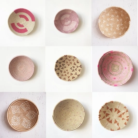 Small Woven Bowl minimalist art object  