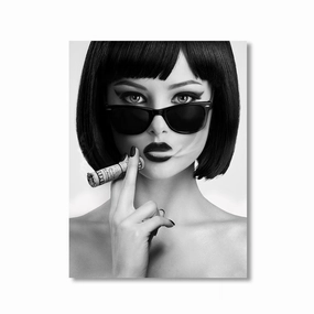 Smoke this by David Drake framed mural artwork