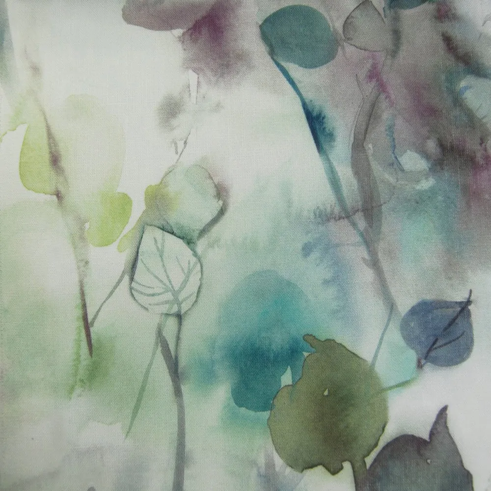 Sola Printed Linen Made to Measure Roman Blinds Opal