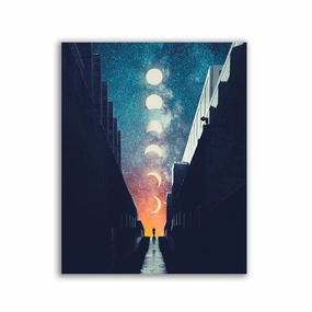 Soliloquy by Sublimenation framed mural artwork