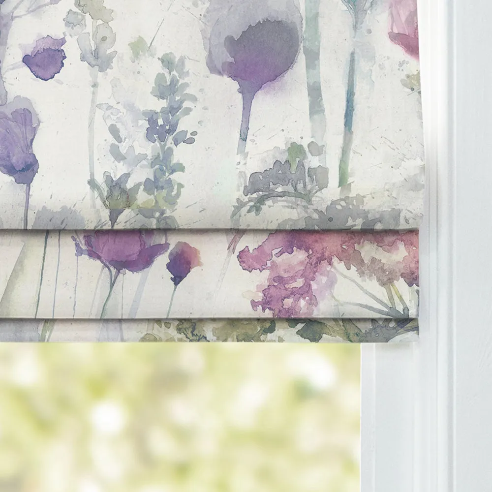 Sorong Printed Cotton Made to Measure Roman Blinds Coral