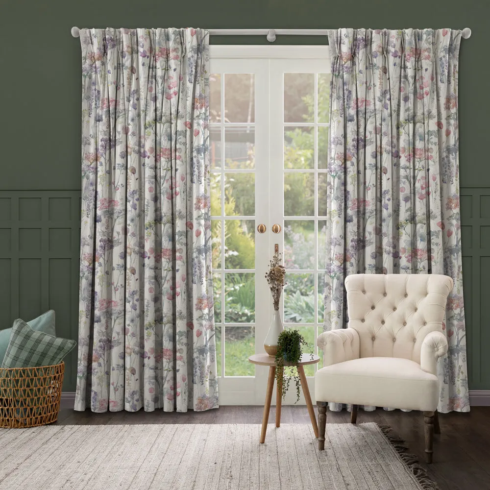 Sorong Printed Made to Measure Curtains Coral