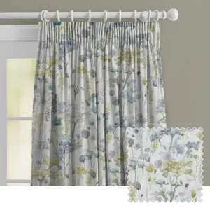 Sorong Printed Made to Measure Curtains Lemon chic floor carpet  