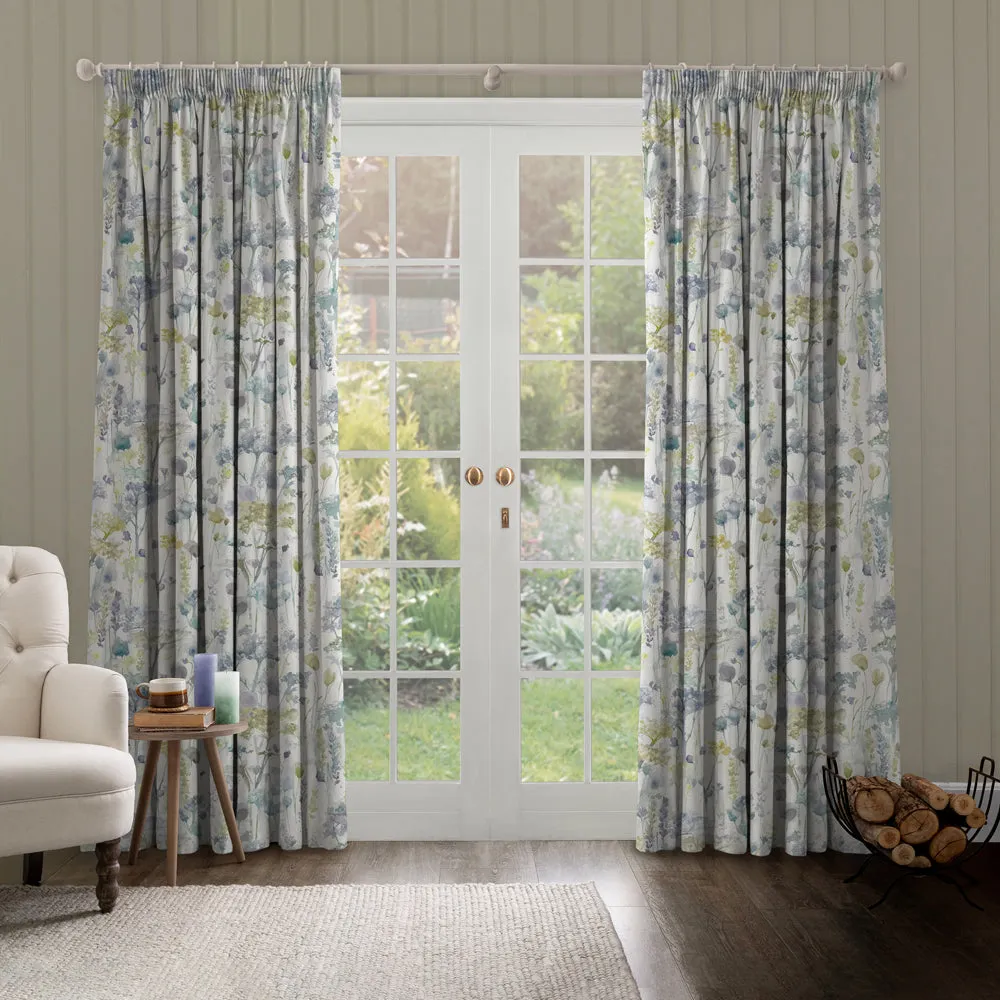 Sorong Printed Made to Measure Curtains Lemon