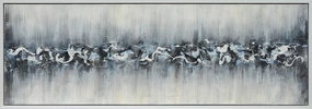 Space Dust Handmade Oil Painting artistic wall mural
