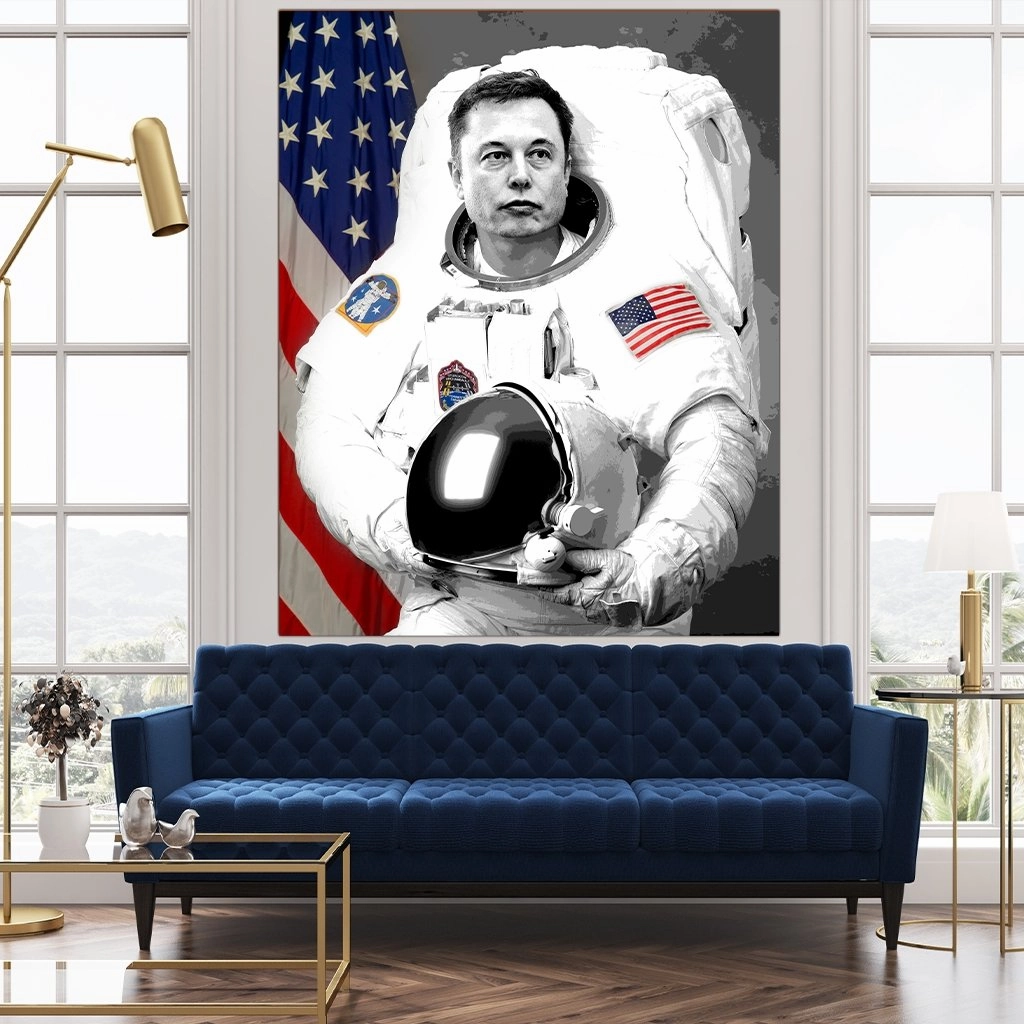 Space Elon by Lukas Avalon 