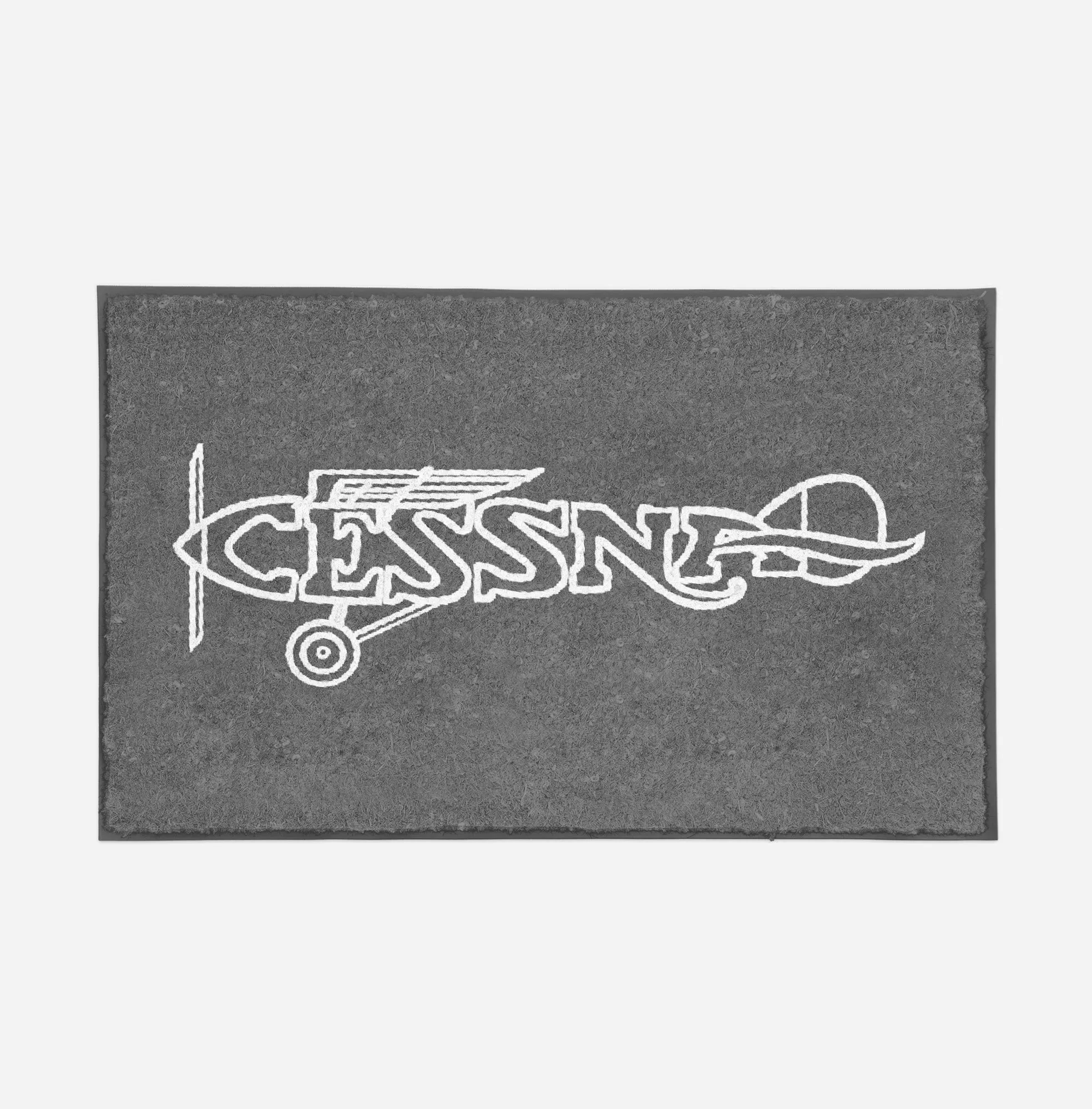Special Cessna Text Designed Door Mats