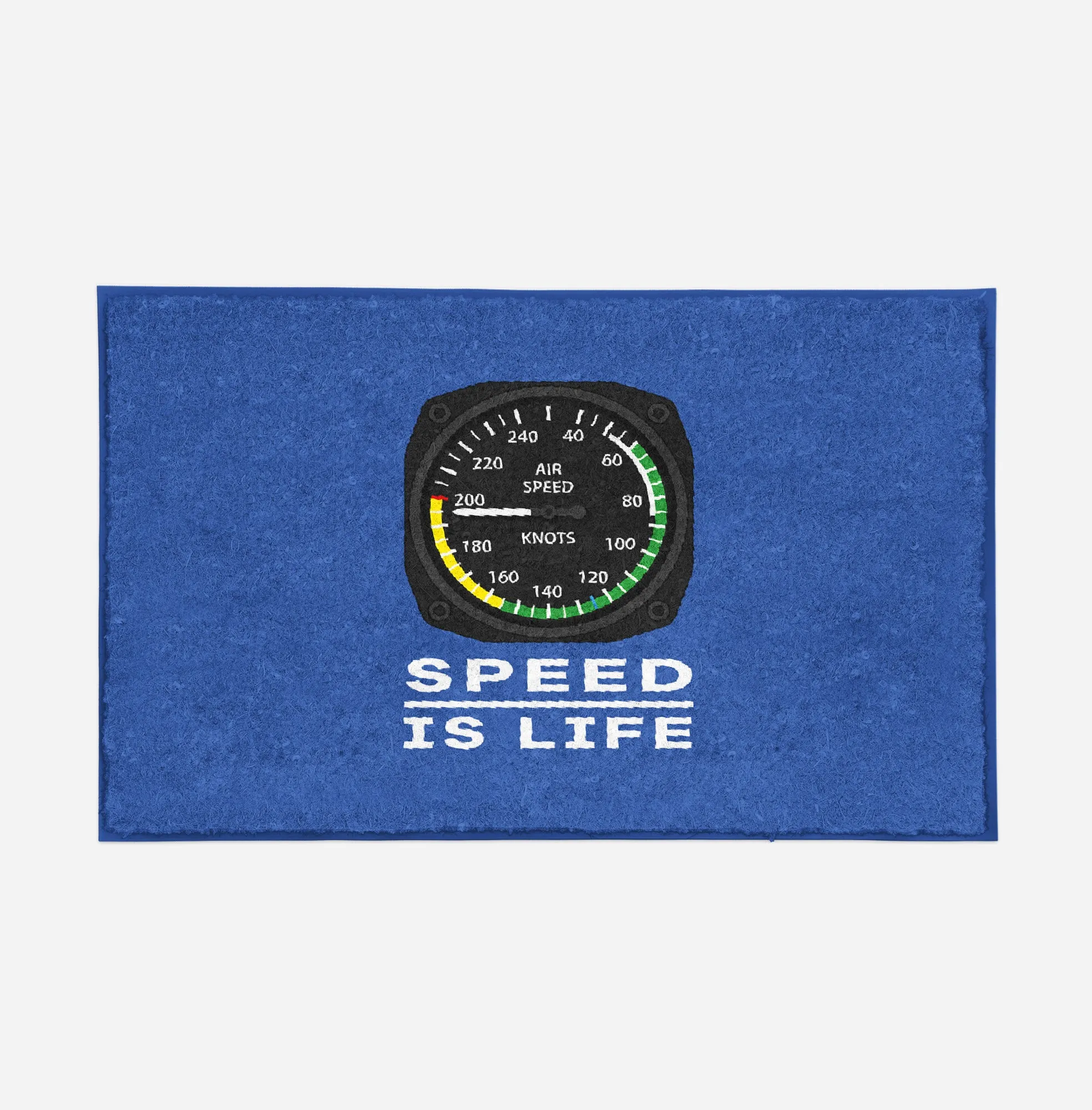 Speed Is Life Designed Door Mats