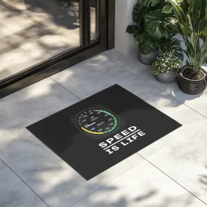 Speed Is Life Designed Door Mats door entrance rug