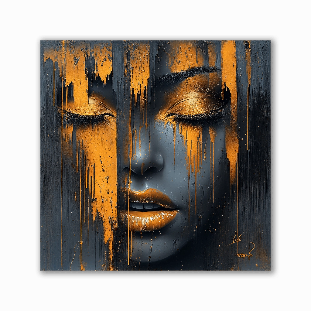 Spilled Emotions by Catill framed mural artwork