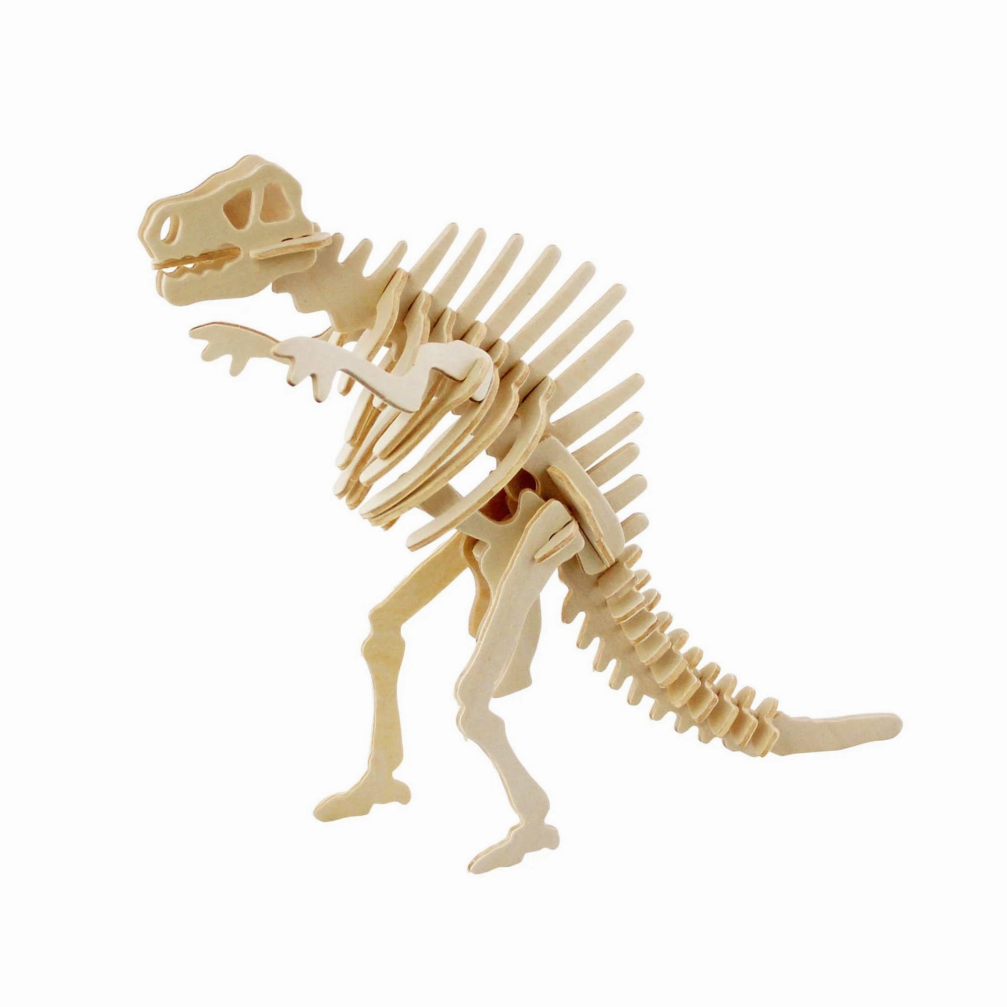 Spinosaurus 3D Wooden Puzzle, 9-1/2-Inch wooden room decoration