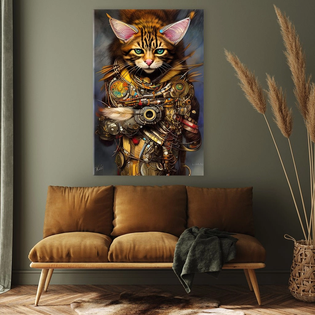 Spiritual Warrior Cat by Artwerx