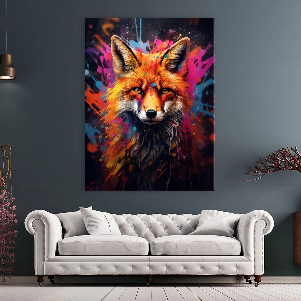 Splatter Fox by Zenzdesign 