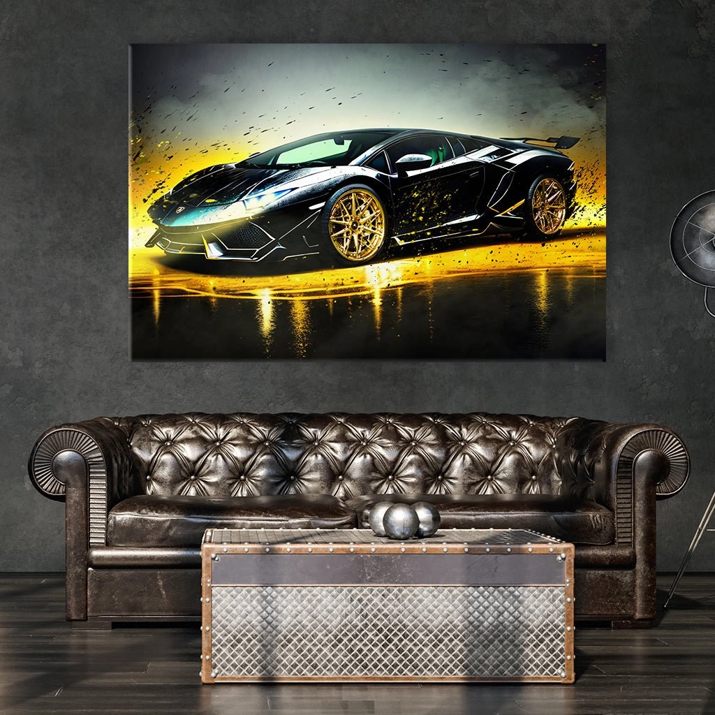 Splatter Lambo by Adrian Vieriu 