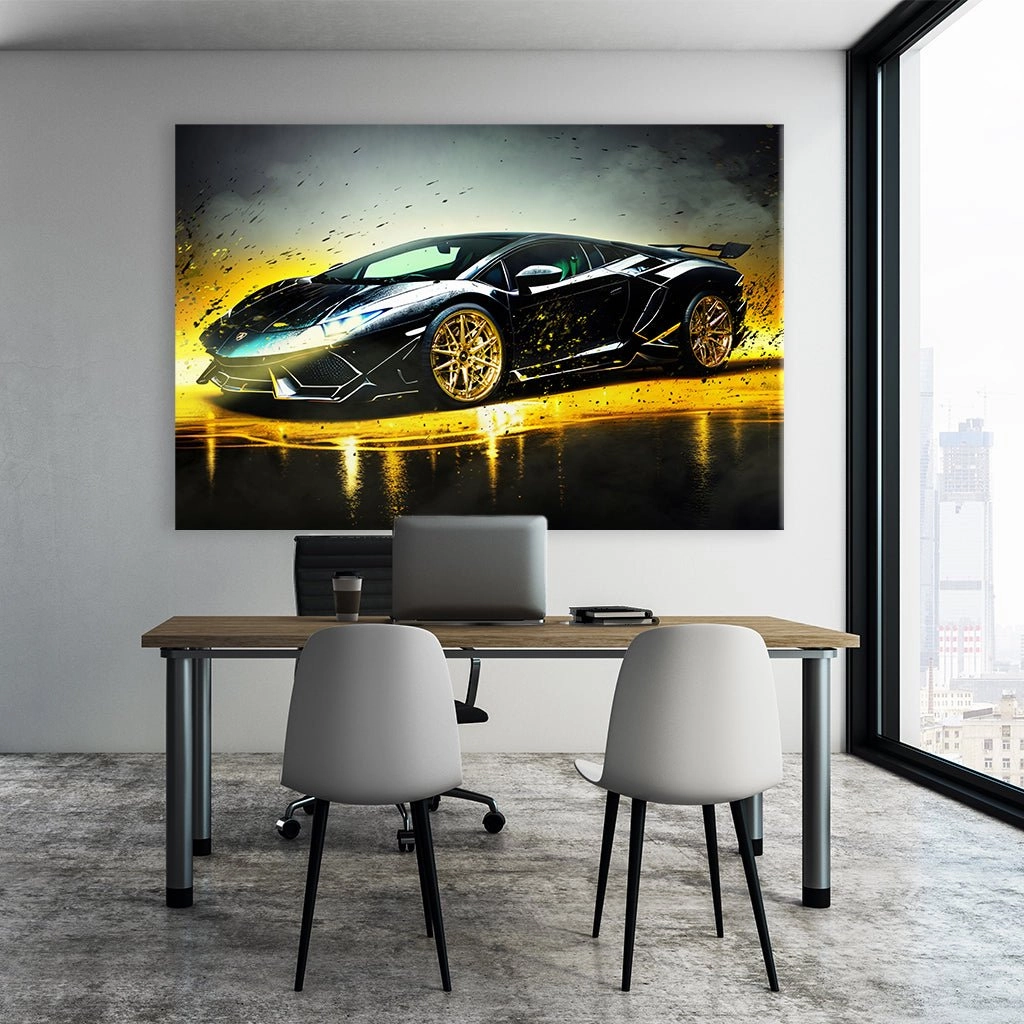 Splatter Lambo by Adrian Vieriu 