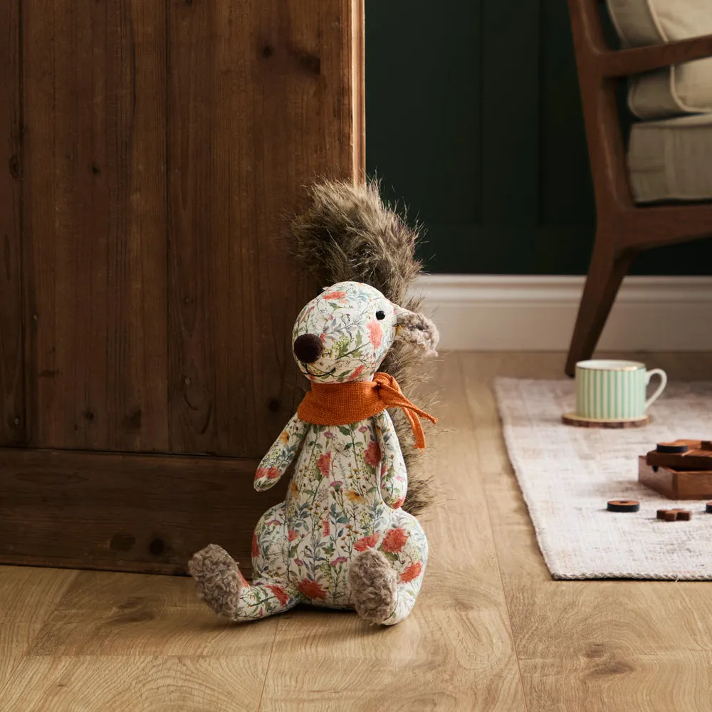 Squizmo Squirrel Door Stop Multicolour