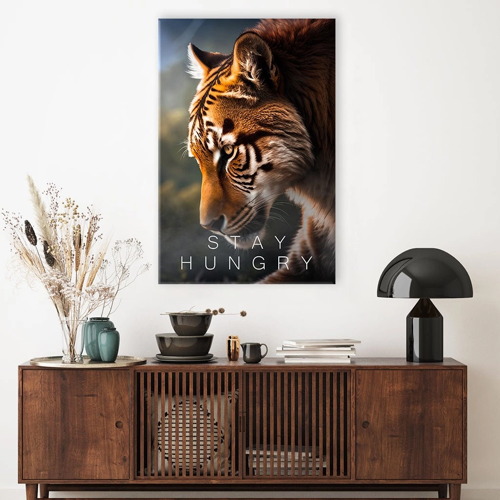 Stay Hungry - Tiger by Adrian Vieriu 