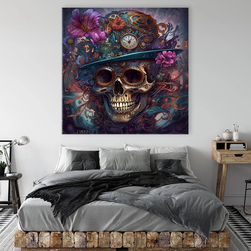 Steampunk Skull by Catill 