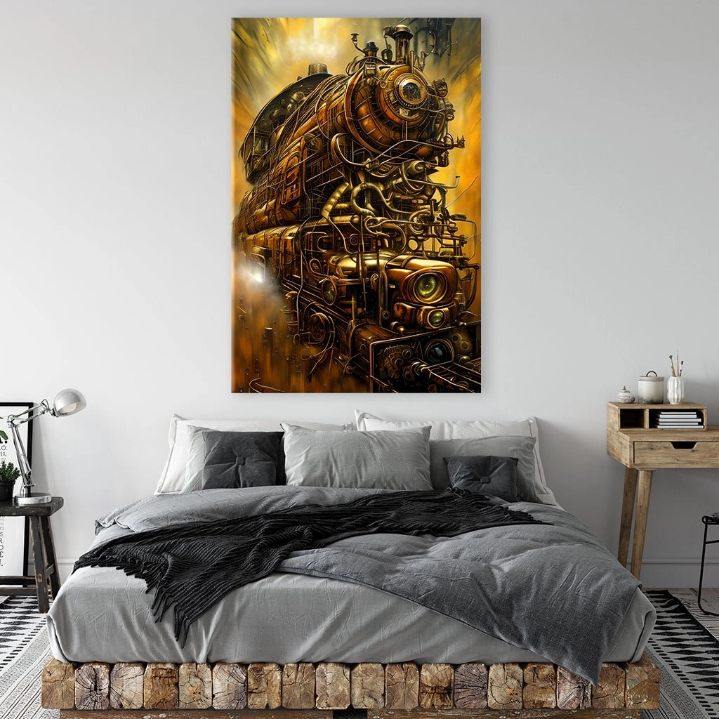 Steampunk Train by Artwerx