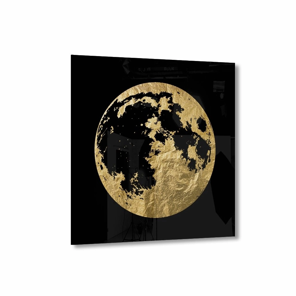 Stellar Gold on Acrylic framed mural artwork