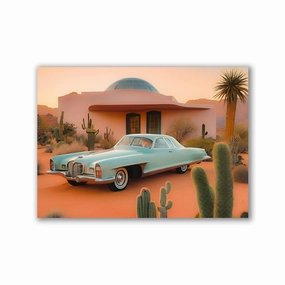 Stellar Nostalgia by Iconica framed mural artwork