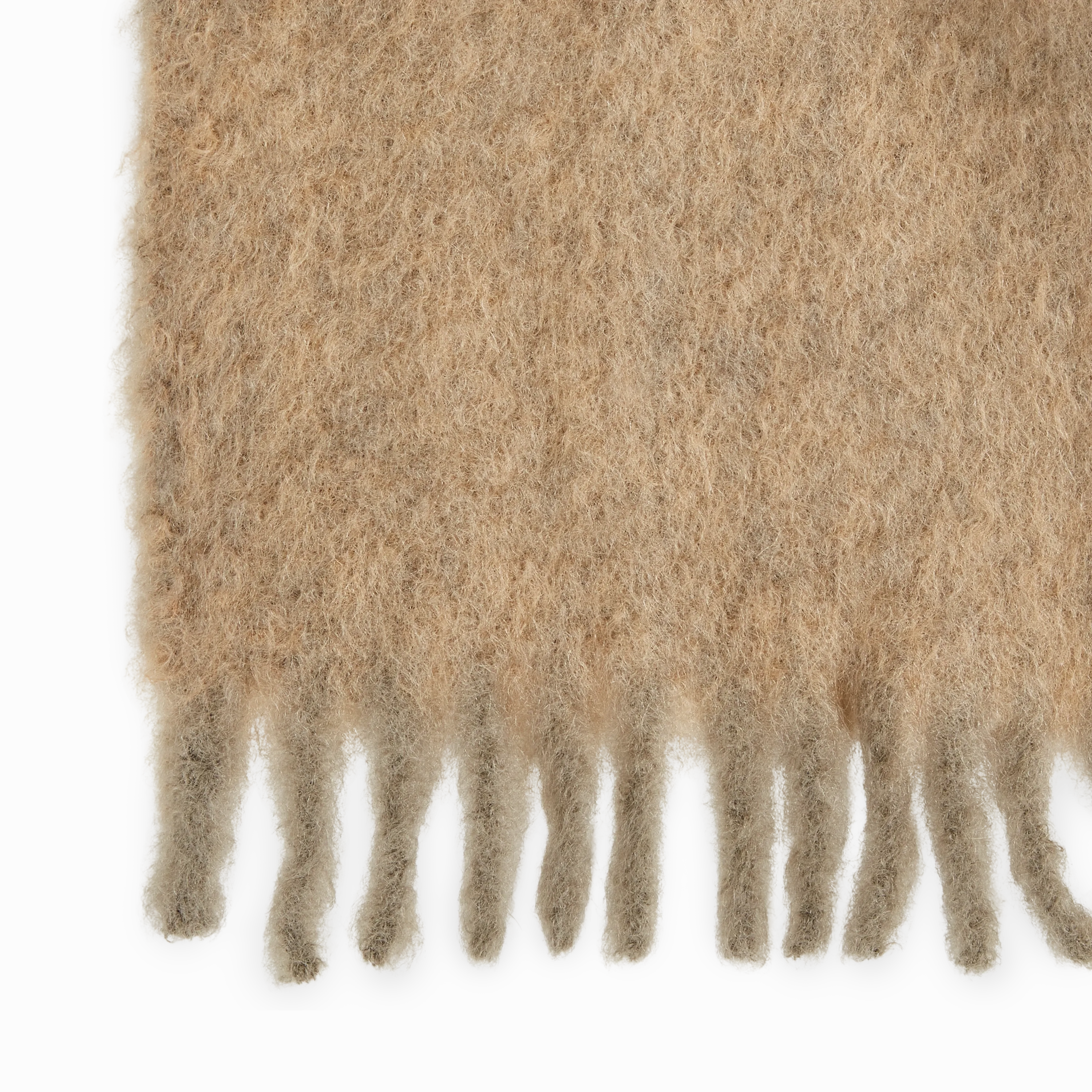 Stitched Mohair Throw