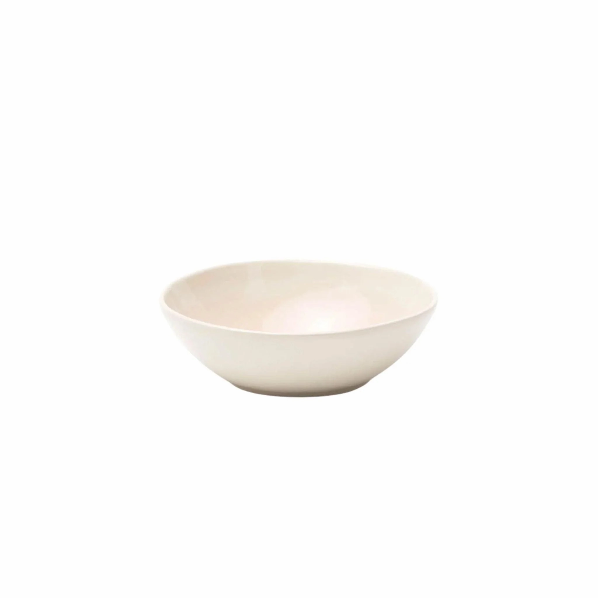 Stoneware Cereal/Ice Cream Bowls in Vintage Rose and Cream cute desktop display