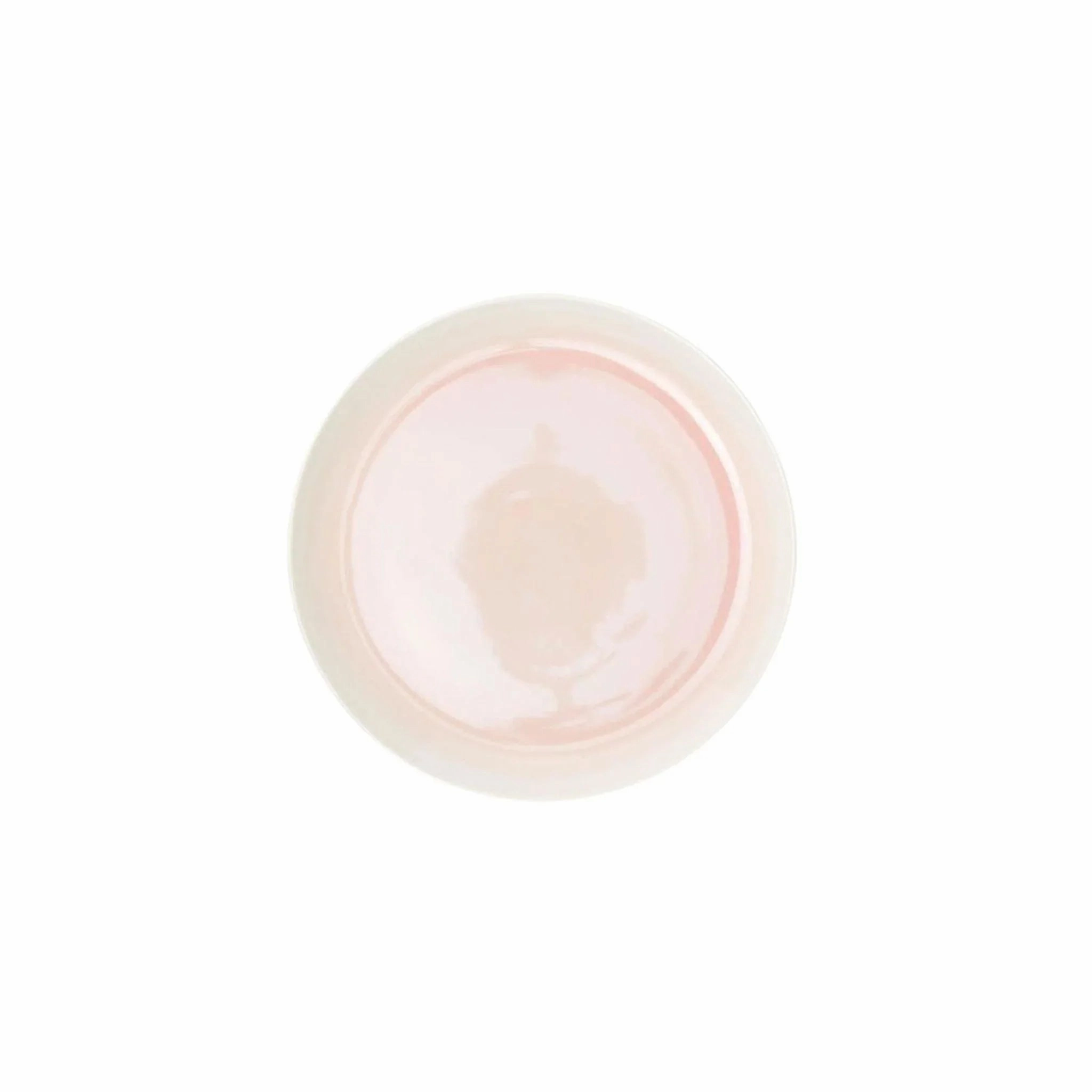 Stoneware Salad Plates in Vintage Rose and Cream cute desktop display