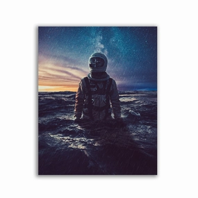 Stranded by Sublimenation framed mural artwork