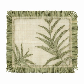 Straw Frond Placemat, Set of Four mini desktop sculpture