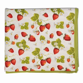 Strawberry Fields Tablecloth cute desktop display