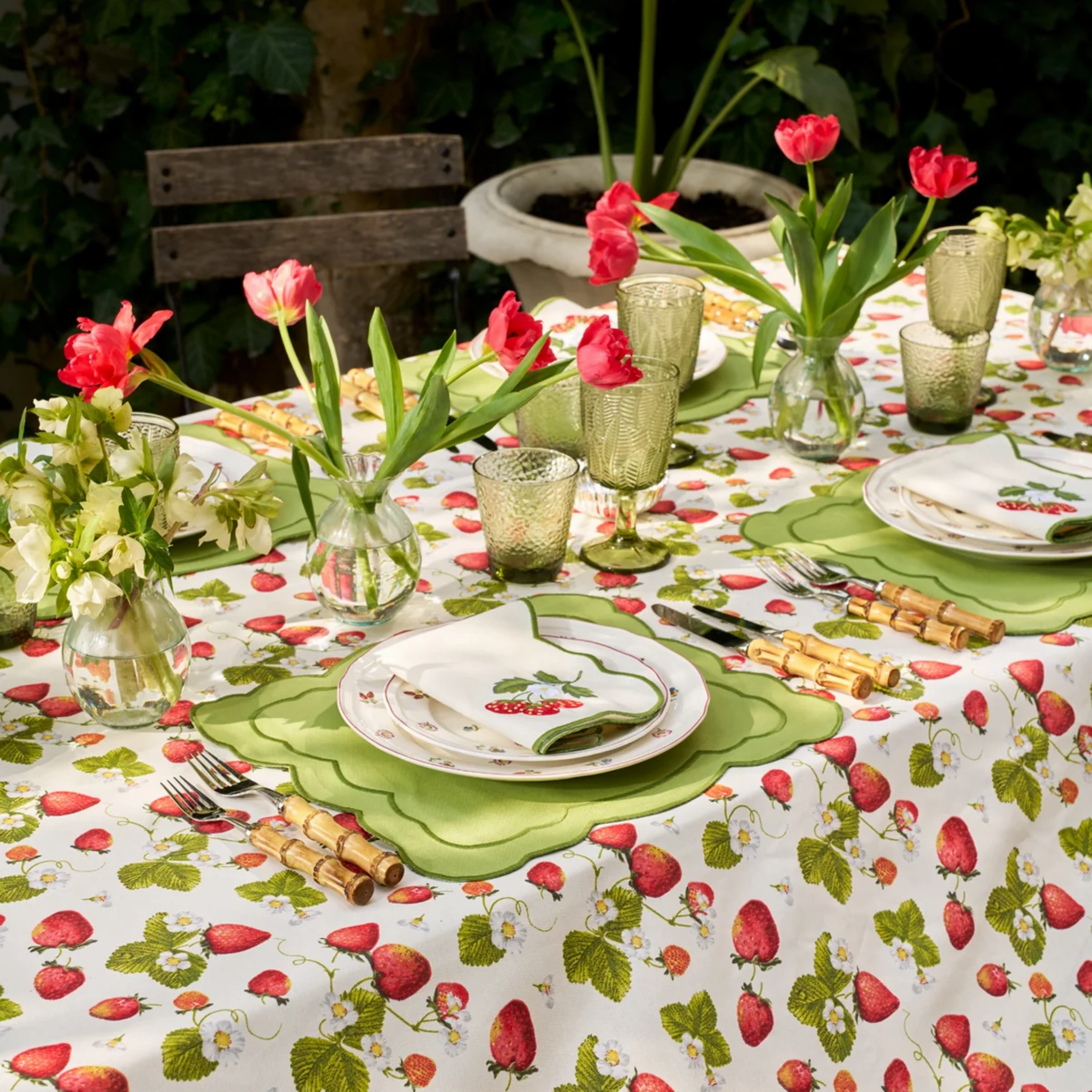 Strawberry Fields Tablecloth