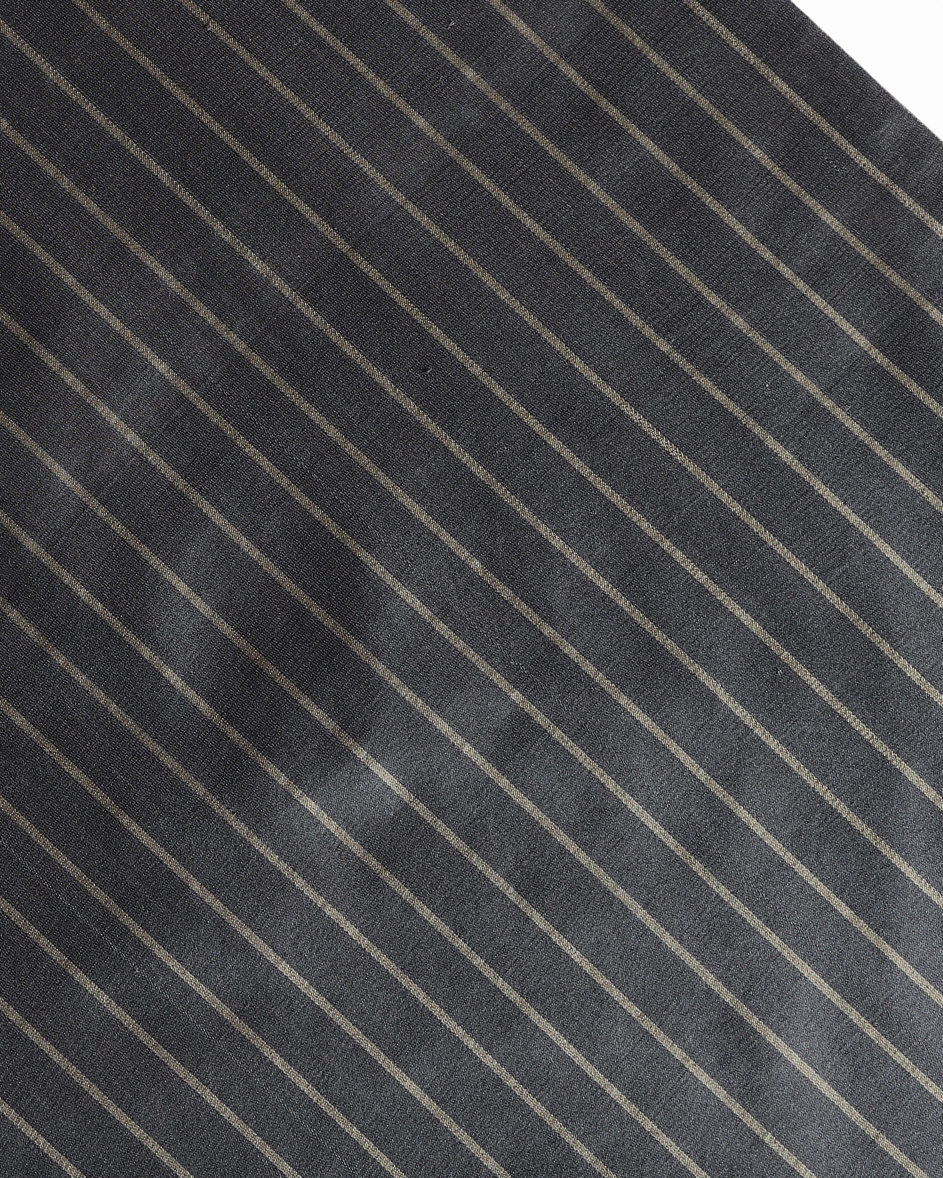 Stripe Satin Silk Cotton Table Runner