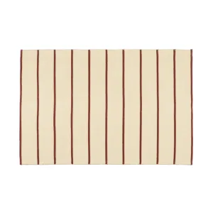 Striped Cotton Rug Medium 2000 X 1400 Yellow X Brown neutral everyday carpet