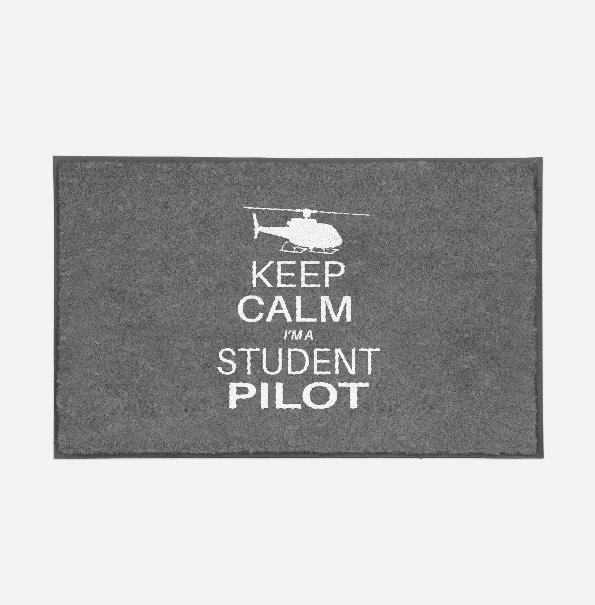 Student Pilot (Helicopter) Designed Door Mats