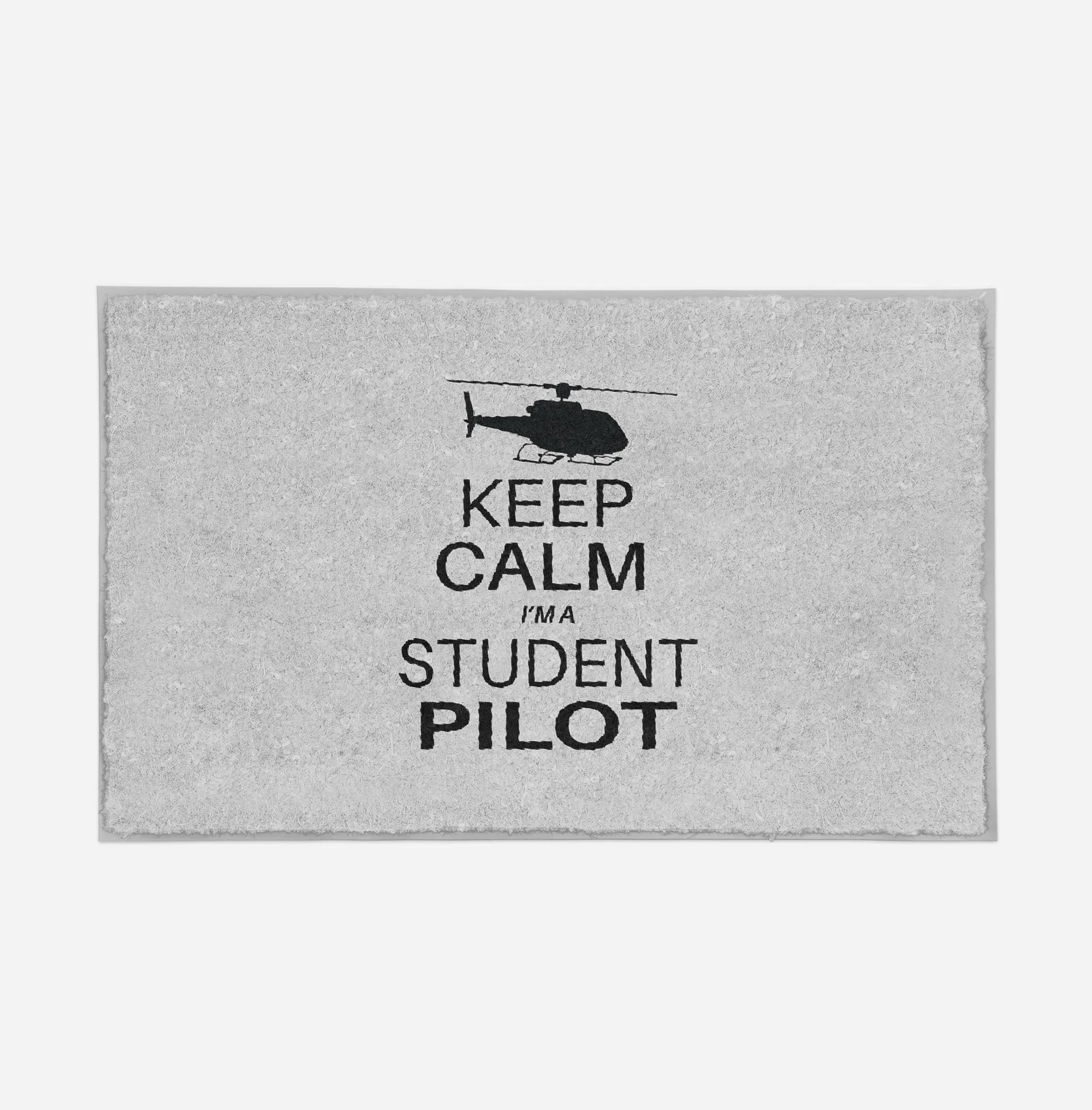 Student Pilot (Helicopter) Designed Door Mats