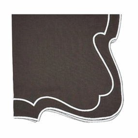 Studio Collection Belle Napkin in Cocoa, Set of 4 cute desktop display