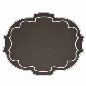 Studio Collection Belle Placemat in Cocoa, Set of 4 cute desktop display