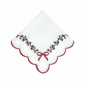 Studio Collection: Holly & Bows Napkin, Set of 4 cute desktop display