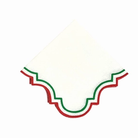 Studio Collection: Parker Napkins in Linen Christmas, Set of 4 cute desktop display