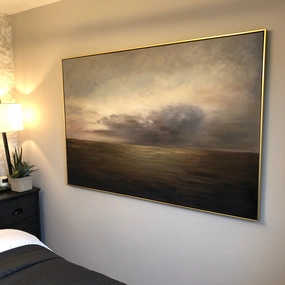 Studland Bay in Frame 152cm modern mural painting