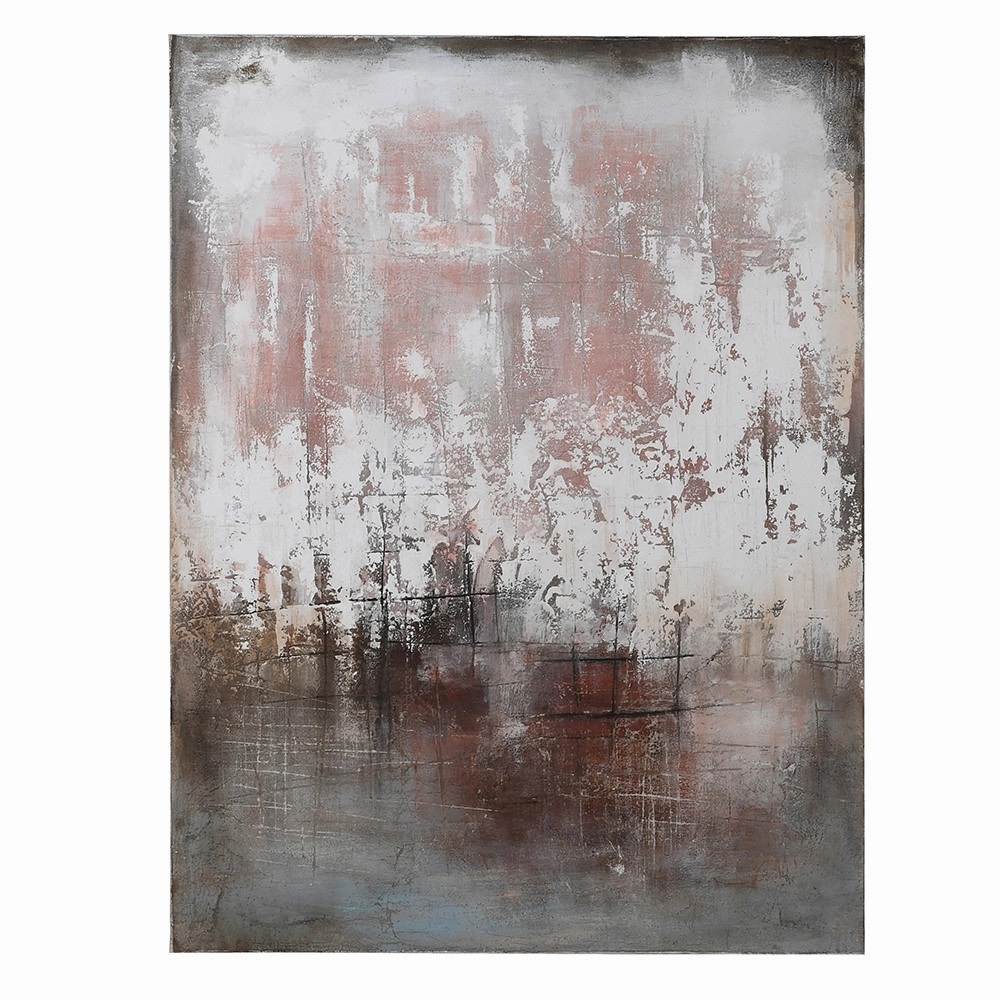 Subtle Pinks Painting on Canvas 120cm modern mural painting
