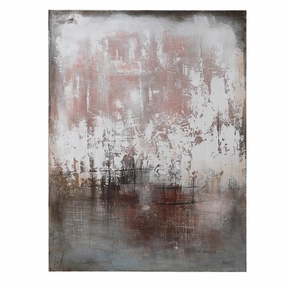 Subtle Pinks Painting on Canvas 120cm modern mural painting
