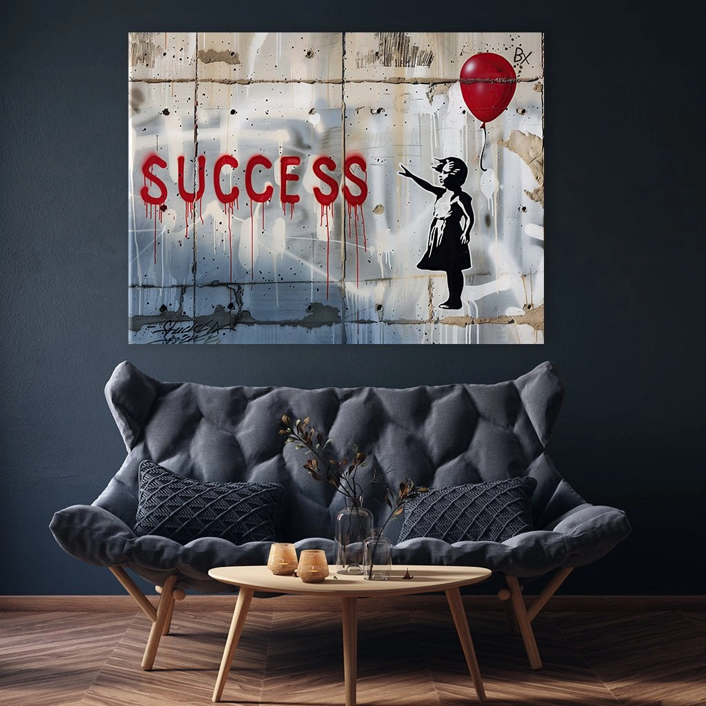 Success x Banksy by Daniel Decker